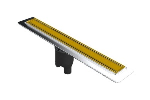 Душевой лоток Berges B1 Keramik 60 бронза