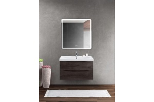 Комплект мебели BelBagno Marino-Cer 90 темное дерево