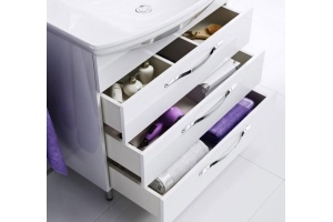 Тумба для комплекта Aqwella Allegro 65 с 3 ящиками - 3