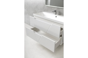 Тумба с раковиной BelBagno Vittoria 80 bianco lucido - 2