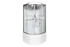 Душевая кабина Deto L 80х80 с электрикой, хром (L680EL) - 2