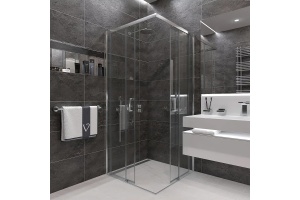 Душевой уголок Veconi Rovigo 90x90, хром (RV47-90-01-C4) - 3