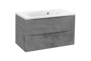 Тумба с раковиной Vincea Mia 80 серая