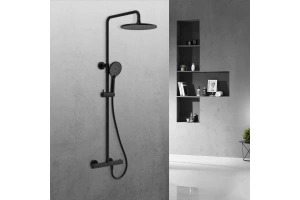 Душевая стойка Vincea Esse черный матовый - 2