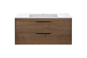 Тумба под раковину Vincea Chiara 100 темное дерево