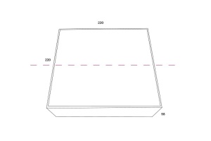 Потолочный светодиодный светильник Maytoni Technical Zon C067CL-L27B3K - 2