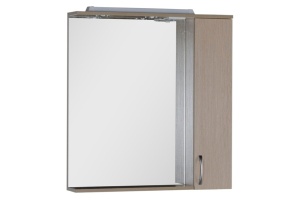 Зеркало-шкаф Aquanet Донна 80 светлый дуб