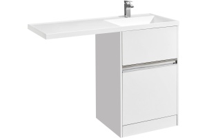 Тумба с раковиной Акватон Лондри 120 R, под стиральную машину - 3