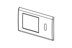 TECE Панель TECEplanus IR, нерж. ст., сатин - 2