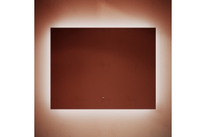 Зеркало Sancos Square 90х70 с подсветкой - 2