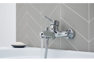 TF6332366CP-01-RUS Смеситель для ванной,настенный + аксессуары SLIM (203126) - 2