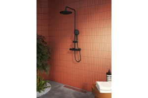 Душевая стойка VitrA AquaHeat  матовый черный - 2