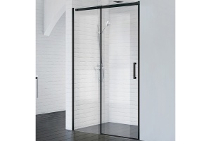 Душевая дверь BelBagno Acqua 130 черный (ACQUA-BF-1-130-C-NERO)