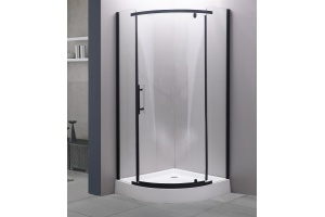 Душевой уголок Esbano 90х90 черный (ESUGD7015B)