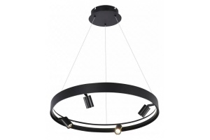 Подвесная люстра iLedex Vision 2060-D600 BK - 2