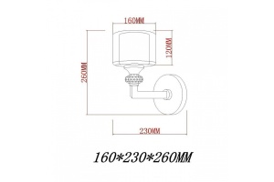 Бра Vele Luce Lotus VL1054W01 - 2
