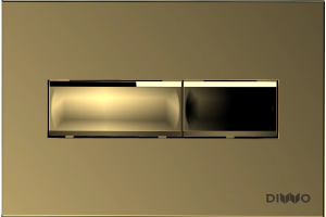 Кнопка смыва DIWO 7325 золотая