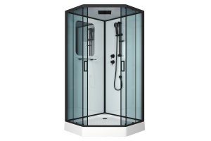 Душевая кабина Niagara Premium NG-6901-01D BLACK 90х90х220 черная