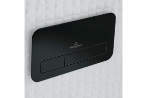 Кнопка смыва Villeroy & Boch Viconnect 922400RB черная глянцевая - 3