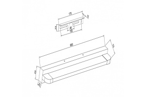 Подсветка для зеркал Maytoni Lao MIR002WL-L14CH - 2