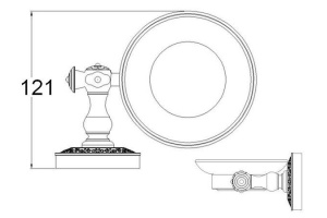 Мыльница Zorg Antic AZR 06 BR - 2