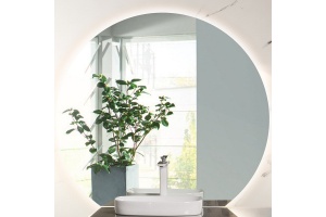 Зеркало Black&White Universell 100 с подсветкой