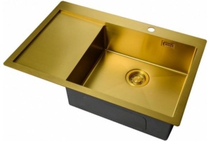 Мойка кухонная Zorg Light ZL R 780510-R BRONZE