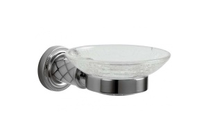 Мыльница настенная Boheme Murano хром