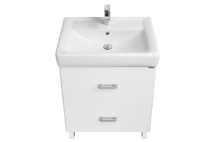 Тумба под раковину напольная Aquaton Америна 70 Н белый глянцевый