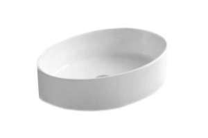 Раковина накладная Ceramalux N белый (9012) - 2