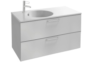 Тумба под раковину Jacob Delafon Odeon Rive Gauche 100 белый - хром