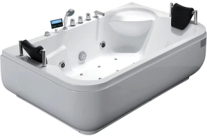 Акриловая ванна Gemy 180х116 с гидромассажем (G9085 K R)