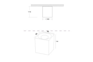 Потолочный светильник Maytoni Alfa C013CL-01B - 2
