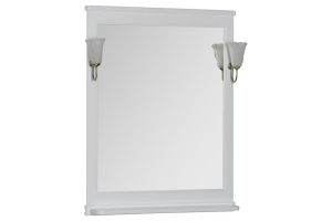 Зеркало Aquanet Валенса 70 белое