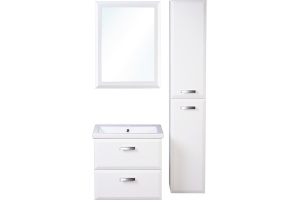 Мебель для ванной Style Line Лотос 60 Люкс Plus подвесная, белая - 2