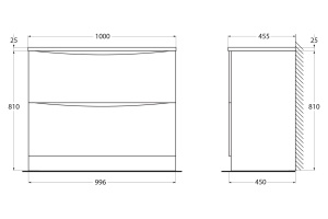 Тумба под раковину BelBagno Acqua 100 белый