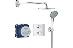 Душевой комплект Grohe Grohtherm 34734000 С ВНУТРЕННЕЙ ЧАСТЬЮ, с термостатом