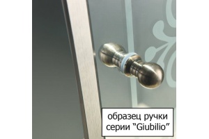 Душевой уголок Cezares Giubileo-R2-100 прозрачное стекло, хром - 3