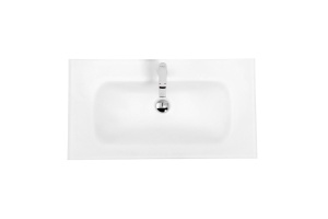 Раковина мебельная BelBagno 80 белый матовый  - 2