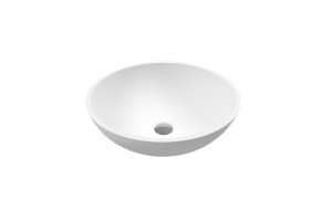 Раковина накладная Whitecross Cornelian 43х43 белый матовый