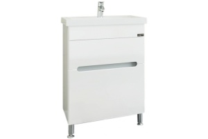 Тумба под раковину напольная Санта Лондон 60 белый