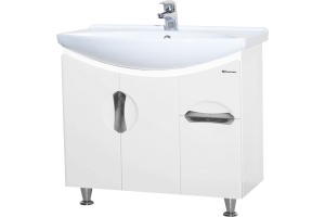 Мебель для ванной Bellezza Лагуна 75 белая - 3