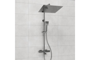 Душевая система WasserKraft 40 с термостатом хром - 2
