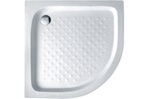 Поддон для душа Cezares Tray R550, радиальный 80, акриловый
