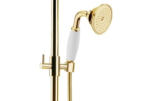 Душевая стойка Webert Ottocento OT760405010 золото - 3