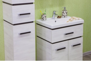 Мебель для ванной Sanflor Техас 70 венге, северное дерево светлое - 3