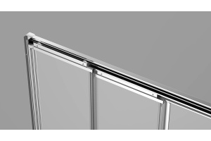 Душевая дверь Veconi Vianno 130, хром (VN31-130-01-C5) - 3