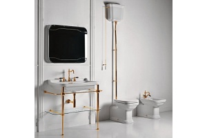 Консоль для раковины Kerasan Waldorf 80 Золото (9197K2) - 2