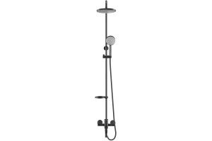 Душевая стойка Swedbe Hermes черный матовый (5131B) - 2