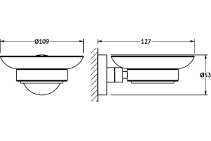 Мыльница Artwelle Harmonie (HAR 014) - 2